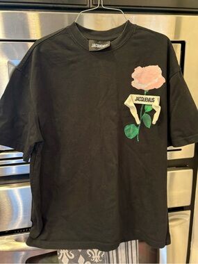 Jacquemus Black Logo Tee